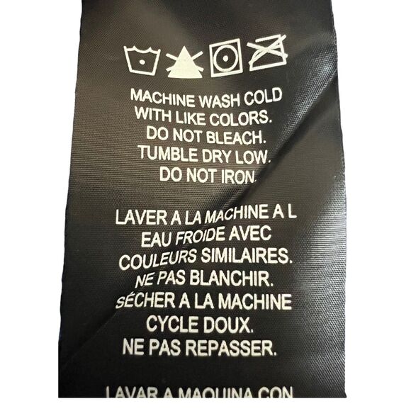 Karl Lagerfeld Paris  T Shirt Men’s S Blue Spellout Logo Designer Coordinates - Picture 8 of 8